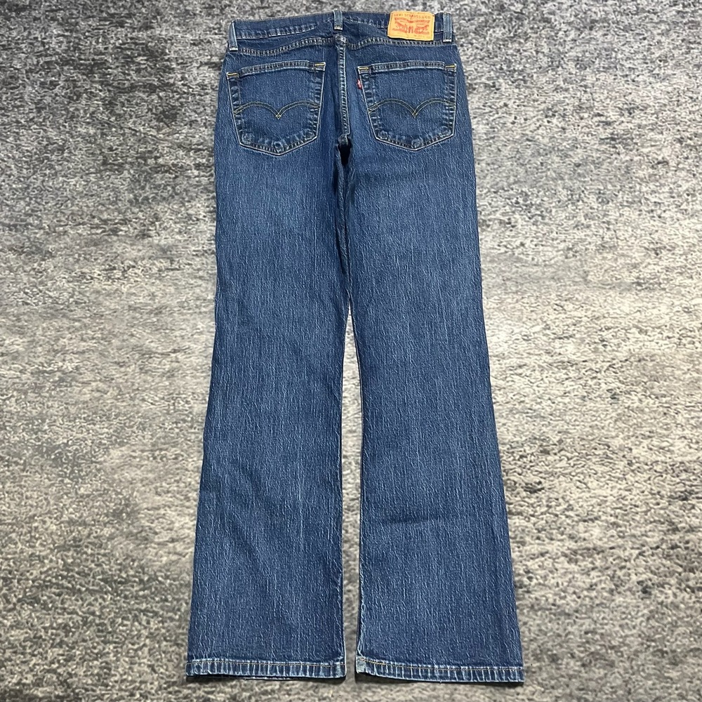 Levi's 527 Jeans Mens 30x30 Blue Bootcut Low‎ Rise Western Cowboy Y2K